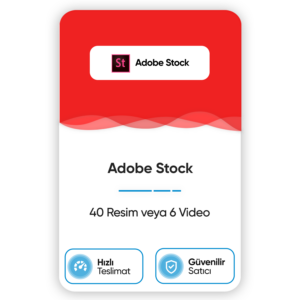 Adobe Stock 40 Görsel / 6 Video