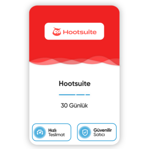 Hootsuite – 30 Günlük