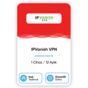 IpVanish VPN – 12 Aylık
