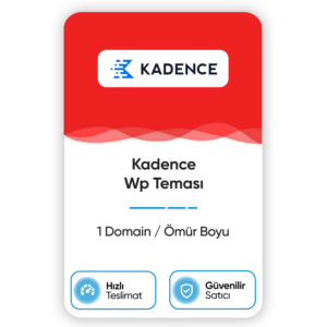 Kadence Wp Teması